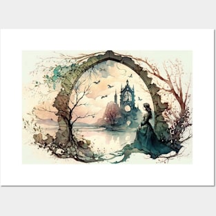 Enchanted Garden Gateway Posters and Art